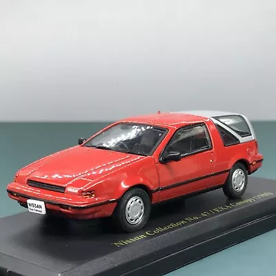 Mini Car Nissan EXA Canopy 1986 Red 1/43 Scale Box Display Diecast Vol 47 • $54.80