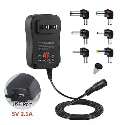 30W 3-12V Power Supply AC/DC Power Adapter Multi Voltage Voltage Adaptor • $14.01