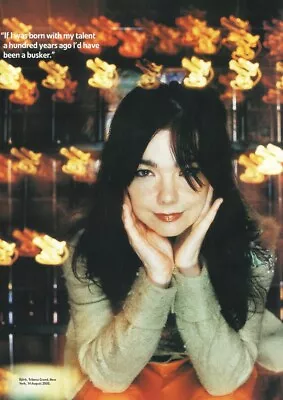£5.50 • Buy Bjork - New York August 2000 - Full Size Magazine Advert