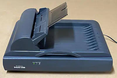 Visioneer 9450 USB Flatbed Scanner W/ Power Adapter ADP-20LB Gray (READ) • $23.99