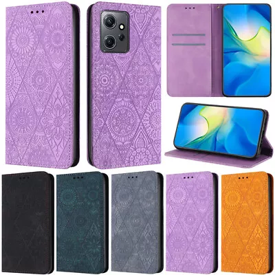 Flowers Wallet Leather Flip Case Cover For Xiaomi Mi 12T Redmi 12C A2+ Note 12 • $16.49