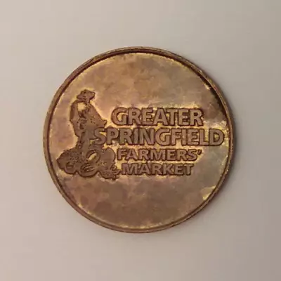 Springfield Missouri Farmers Market One Dollar Trade Token 23mm • $9.95