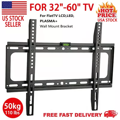 Fixed/Full Motion TV Wall Mount Bracket Fit For 32-60  Large Size Slim LCD LED • $13.95