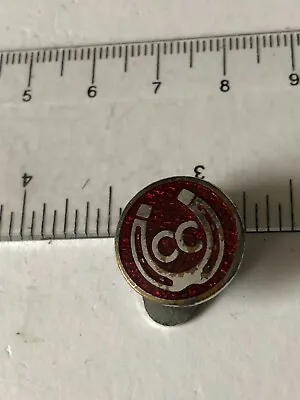 Vintage Caravan Club (CC) Enamel Buttonhole Badge  • £3.49