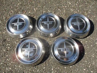 $150 • Buy Lot Of 5 Genuine 1956 Dodge Royal Lancer Coronet Dog Dish Hubcaps Wheel Covers