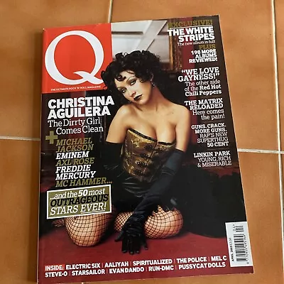 Q Magazine Issue 201 April 2003 • £3.30