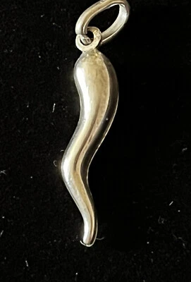£4 • Buy Vintage Sterling Silver Hollow Horn Of Plenty Bracelet Charm 1.33g