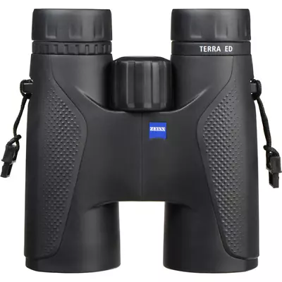 Zeiss Terra ED 10x42 Binoculars - Black / Black • £429