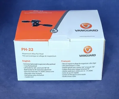 Vanguard PH-22 Tripod Head Open Box • $25
