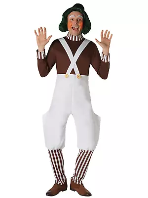 Oompa Loompa Wig Green Chocolate Factory Worker Mens Official Willy Wonka Wig • $72.26