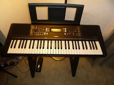 Yamaha PSR-E373 61-Key Portable Keyboard With Power Adapter. • $190