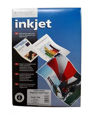 Magnetic Inkjet Photo Paper. A4/210mm X 297mm. 480gsm. • £7