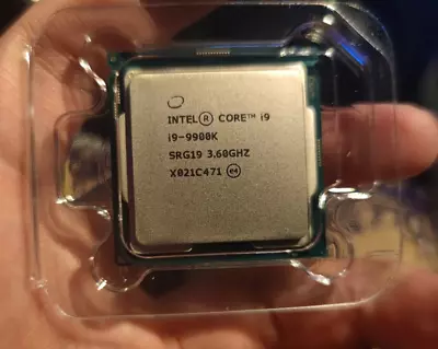 Intel Core I9-9900K 3.6GHz 8 Cores 16 Threads SRG19 LGA 1151 CPU Processor • $852.50
