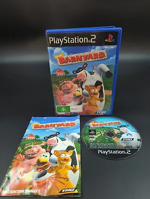 Barnyard (RARE) (PlayStation 2 PS2) FAST FREE POST • $19.95