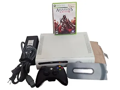 Microsoft Xbox 360 Falcon White 250GB Console - Free Assassins Creed II • $99.99