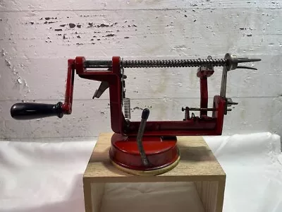 Norpro Apple Master Apple Peeler Parer Corer & Slicer Vacuum Base Vintage • $15