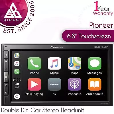 Pioneer SPH-EVO62DAB-SMAB Double Din Car Stereo Headunit│DAB+│Bluetooth│Radio│CD • $1439.54