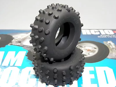 Team Associated 6004 RC10CC Classic Clear 6314 Rear Spike Tires Fits Vintage NEW • $44.99