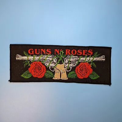 Guns N' Roses Vintage Woven Glitter Strip Patch Metal Rock Band • $25
