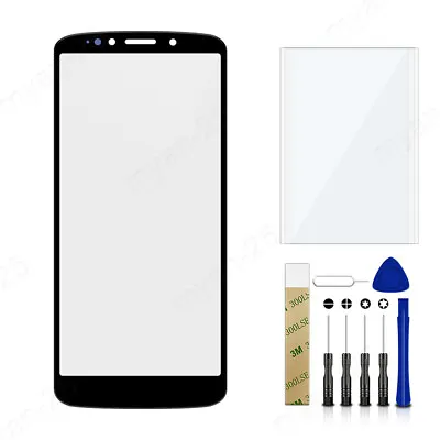 For T-Mobile Motorola Moto E5 Plus XT1924-7 Front Glass Lens Screen Replacement • $8.99