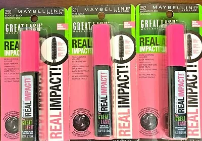 Maybelline Great Lash Mascara Real Impact *you Choose* ~combined Shipping~ • $0.99