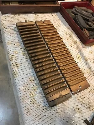 Early Antique Wooden Cigar Mold 20.75 X 4 3/8” • $150