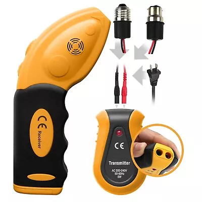 $28.04 • Buy 100~240V CIRCUIT BREAKER FINDER A Transmitter+a Receiver Non-contact Voltage Sen