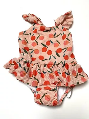 TU Baby Girls Swimming Costume With Nappy Age 12-18 Months • £3