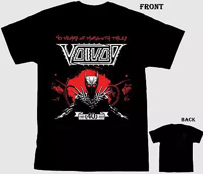 VOIVOD 40th Anniversary T-Shirt Short Sleeve Cotton Black Gift Fans  New Shirt • $16.99