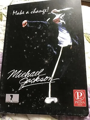 Michael Jackson Billie Jean Live Pigna Composition Ruled A4 Notebook 80 Sheets • $20.23