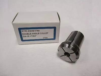 SYIC 01618 17/64  Series DA180 Double Angle Collet 1.637  Overall Length • $14.95