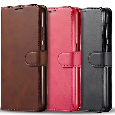 $4.99 • Buy For Samsung Galaxy S22 / Plus / Ultra Case Wallet Pouch+Tempered Glass Protector
