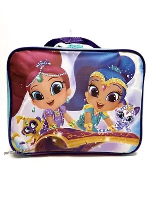 Nickelodeon Shimmer And Shine  Girls Lunchbag Lunchbox Lunch Travel Tote Bag  • $6.99