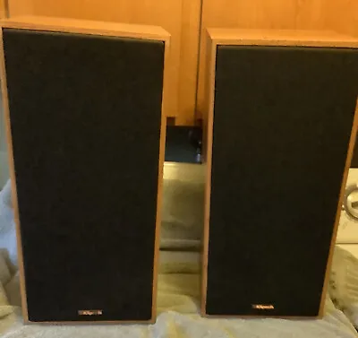 Vintage Klipsch Book Shelf Speakers. #013497755 & “56 EC One Owner Lot Of 2 • $185