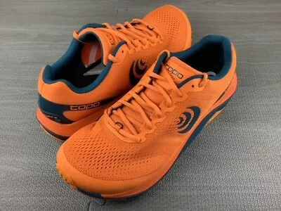 Topo Athletic Men's Ultraventure 3 Orange 5MM Drop Trail Running Shoes Size 13 D • $75