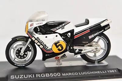 IXO Deagostini 1:24 Suzuki RGB500 Marco Lucchinelli Model Motorbike Motorcycle • £9.99