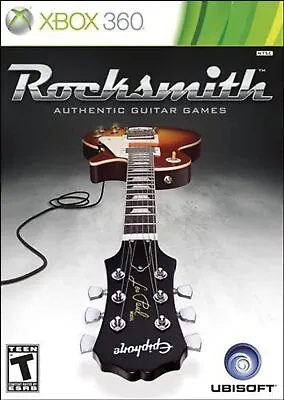 Rocksmith Authentic Guitar Games - Xbox 360 • $6