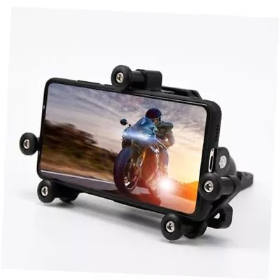 Motorcycle Phone Holder For 13mm- 19mm Fork Stem HoleSmartphone B-Mirror Mount • $32.72