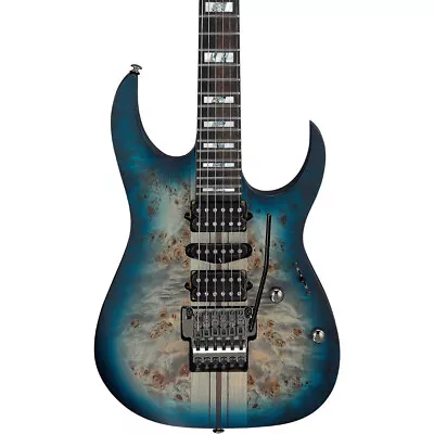 Ibanez RGT1270 Poplar Burl Electric Guitar Ebony FB Cosmic Blue Starburst Flat • $1499.99