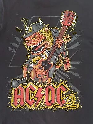 AC/DC T-Shirt Size Med Double-Sided Graphic Print 100% Cotton • $17.40