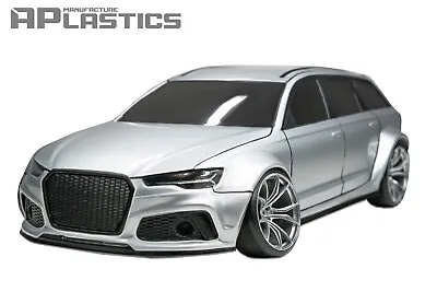 £38.85 • Buy RC Body Car Drift Touring 1:10 Audi RS6 Avant Wagon Style APlastics New Shell