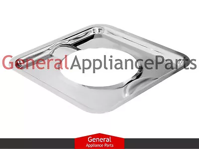 Maytag Admiral Jenn-Air Magic Chef Kenmore 7 3/4  Square Chrome Drip Pan Bowl • $12.95