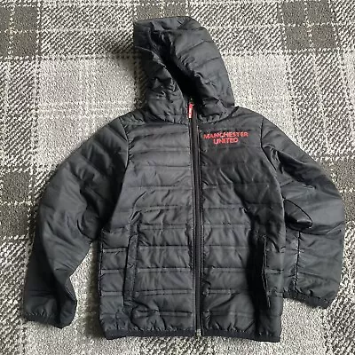 Manchester United Jacket Coat Childs XS Kids Youths B11 • £2