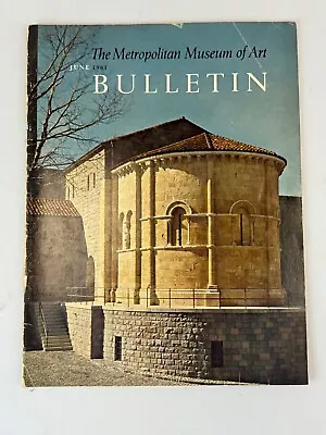 METROPOLITAN MUSEUM OF ART BULLETIN JUNE 1961: Apse From San Martin Fuentiduena • $14.88