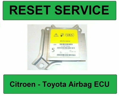 £40 • Buy CRASH DATA RESET For 89170-0H0130 Citroen Toyota Peugeot Airbag ECU