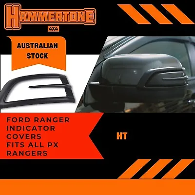 MATT BLACK INDICATOR TRIM For Ford Ranger PX PX2 PX3 XL XLT XLS Wildtrak 2011-22 • $29.99