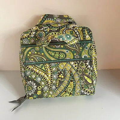 Vera Bradley  Tech Organizer/ Cosmetics Travel Case  Lemon Parfait NEW With Tags • $21.90