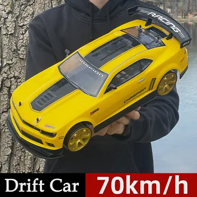 RC Drift Car 1:10 Chevrolet Camaro SS AWD 70km/h Fast Rally Race RC Car RTR • $104.99