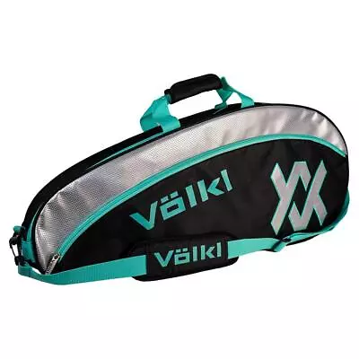 Volkl Tour Pro Tennis Bag Black And Turquoise • $69.99