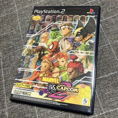 MARVEL VS. CAPCOM 2 New Age Of Heroes Sony Playstation2 PS2 Game USED From Japan • $53